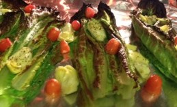 Broiled romaine after pic