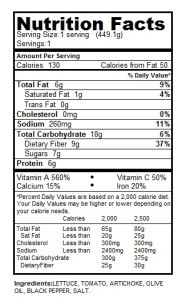 Broiled Romaine Lettuce NFL